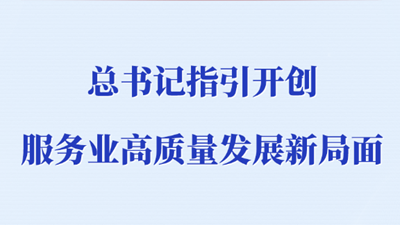 总书记指引开创服务业高质量发展新局面